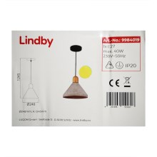 Lindby - Hängeleuchte an Schnur CAISY 1xE27/40W/230V