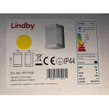 Lindby - LED-Außenwandleuchte SEVERINA LED/7W/230V IP44