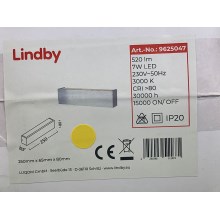 Lindby - LED-Wandbeleuchtung RANIK LED/7W/230V