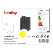 Lindby - LED Wandleuchte ALBIN 1xG9/3W/230V