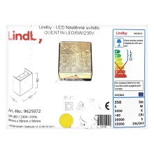 Lindby - LED-Wandleuchte QUENTIN LED/5W/230V