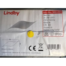 Lindby - LED-Wandleuchte SALKA 2xLED/2W/230V