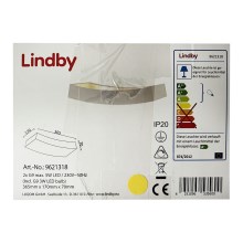 Lindby - LED Wandleuchte TIARA 2xG9/3W/230V