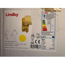 Lindby - Wandleuchte AIDEN 1xE14/40W/230V + LED/3,1W/230V