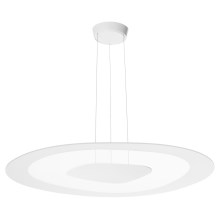 Linea Light 90349 - LED-Hängeleuchte an Schnur ANTIGUA LED/46W/230V 80,8 cm CRI 90 weiß