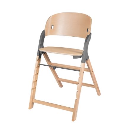 Lionelo - 3-in-1 Kinderhochstuhl MEGAN Grau-Holz