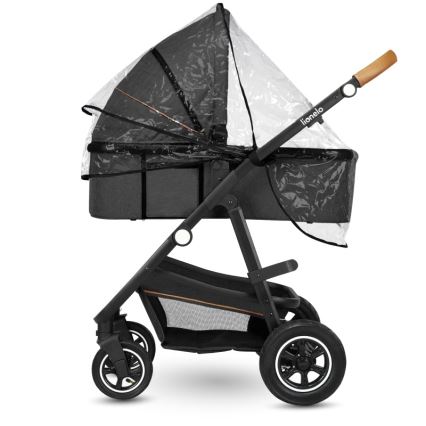 Lionelo - 3-in-1 Kombikinderwagen AMBER Grey Graphite