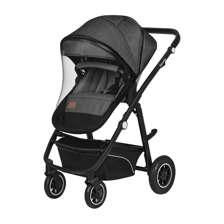 Lionelo - 3-in-1 Kombikinderwagen BIANKA Steingrau
