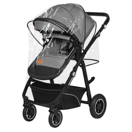 Lionelo - 3-in-1 Kombikinderwagen BIANKA Steingrau
