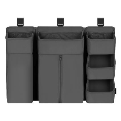 Lionelo - 3-in-1 Organizer für das Babybett SIDEPOCKET Grau