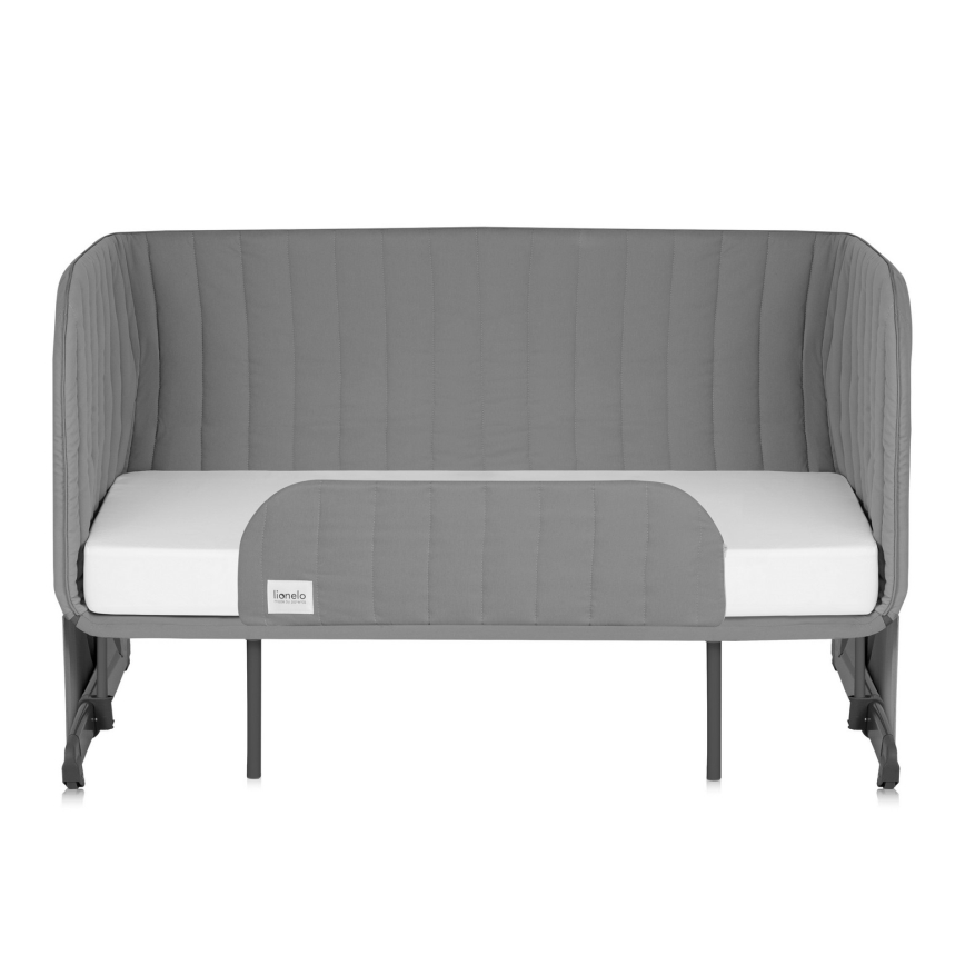 Lionelo - 5-in-1 Babybett THOMI PLUS Beton-Grau