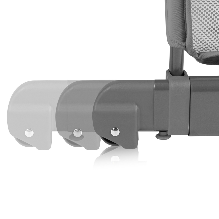 Lionelo - 5-in-1 Babybett THOMI PLUS Beton-Grau