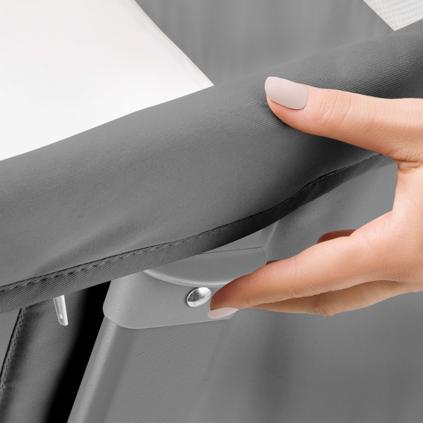 Lionelo - 5-in-1 Babybett THOMI PLUS Beton-Grau