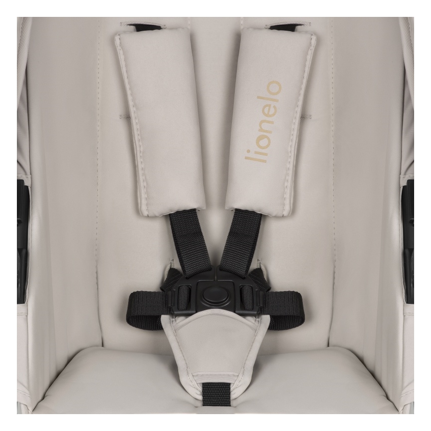 Lionelo - AMBER PLUS Kombi-Kinderwagen 2-in-1 Beige Sand