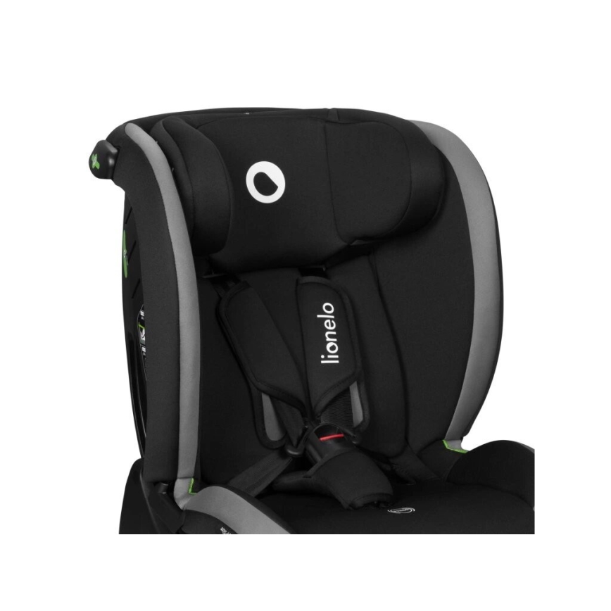 Lionelo - Autokindersitz AART i-Size 40-150 cm schwarz/grau