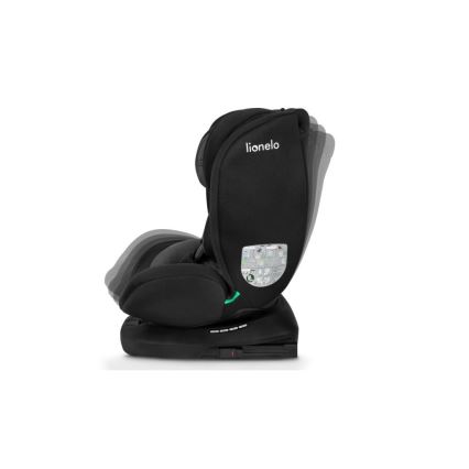 Lionelo - Autokindersitz BASTIAAN i-Size 40-150 cm schwarz/grau