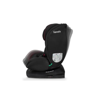 Lionelo - Kindersitz BASTIAAN i-Size 40-150 cm schwarz/rot