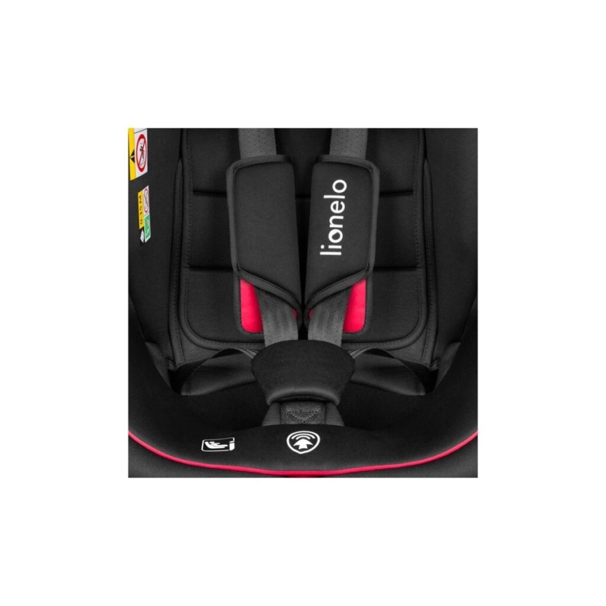 Lionelo - Kindersitz BASTIAAN i-Size 40-150 cm schwarz/rot