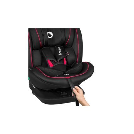 Lionelo - Kindersitz BASTIAAN i-Size 40-150 cm schwarz/rot