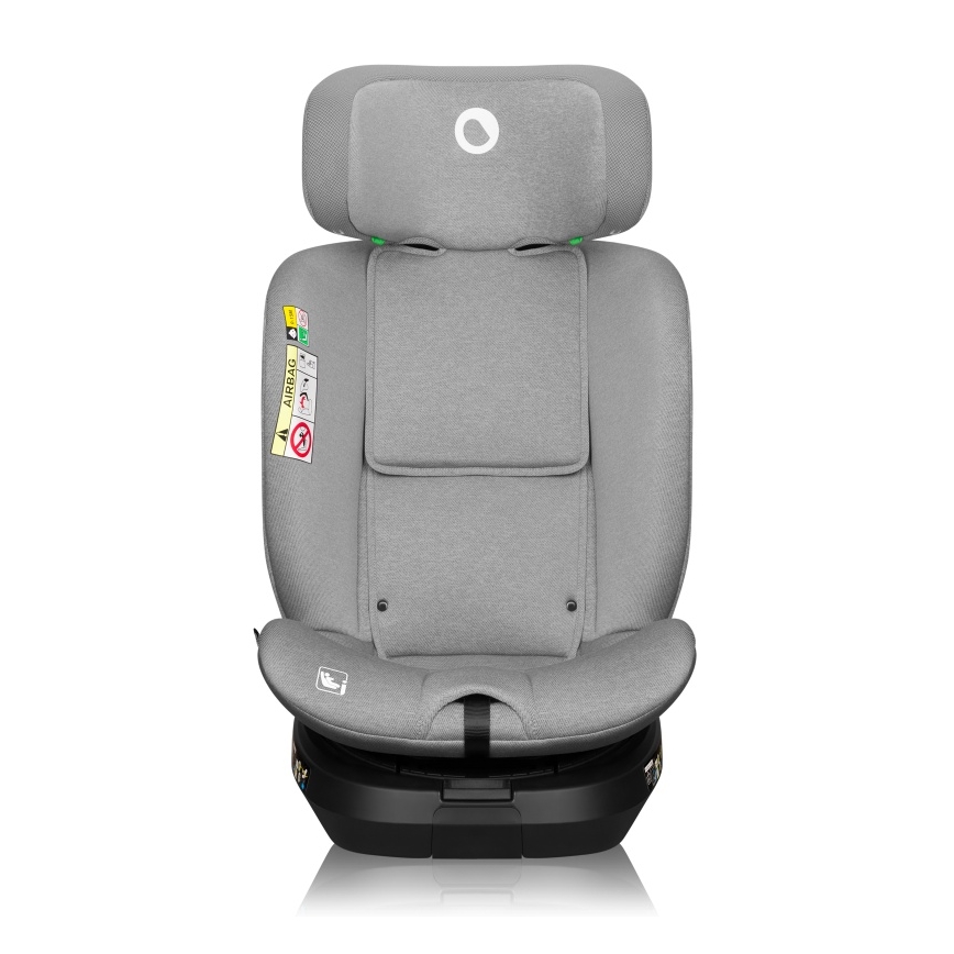 Lionelo - Autokindersitz BRAVE i-Size mit drehbarer Basis 40-150 cm Grey Stone