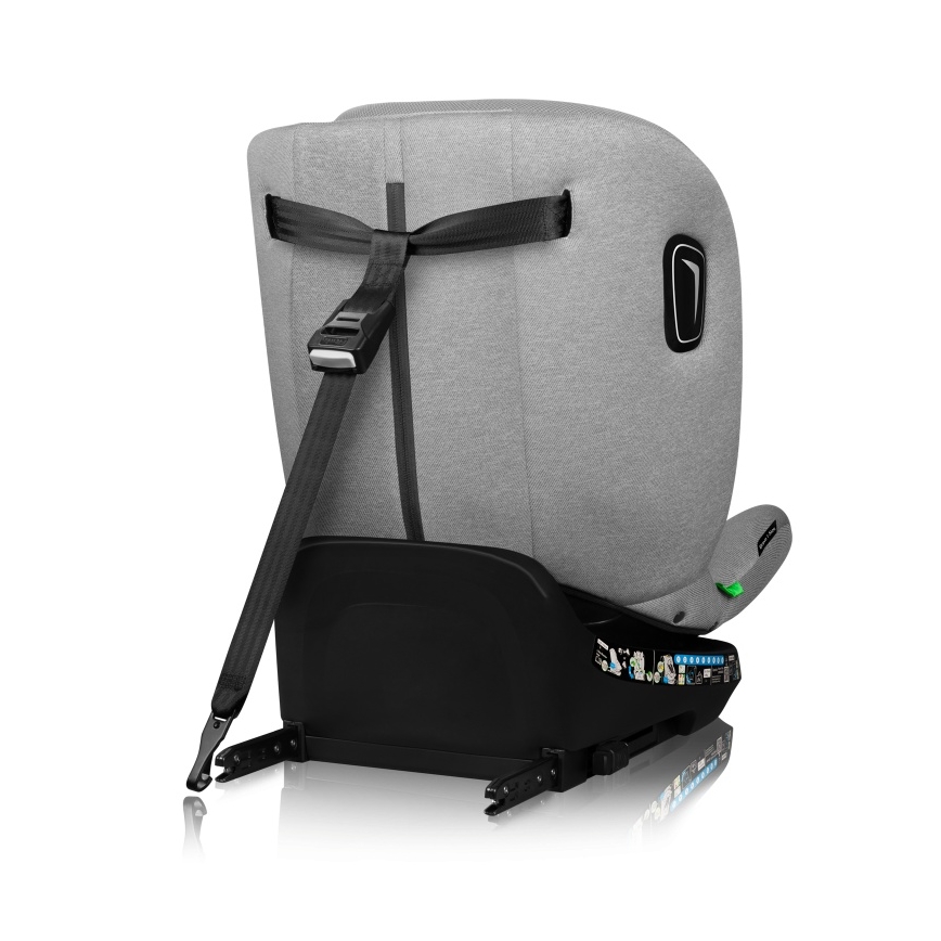 Lionelo - Autokindersitz BRAVE i-Size mit drehbarer Basis 40-150 cm Grey Stone