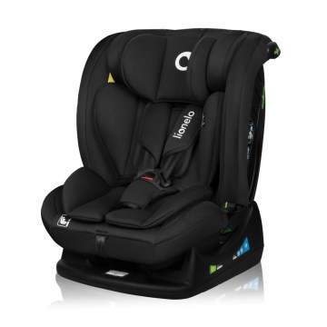 Lionelo - Autokindersitz IZZY i-Size 40-150 cm Schwarz/Carbon