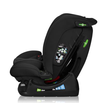 Lionelo - Autokindersitz IZZY i-Size 40-150 cm Schwarz/Carbon