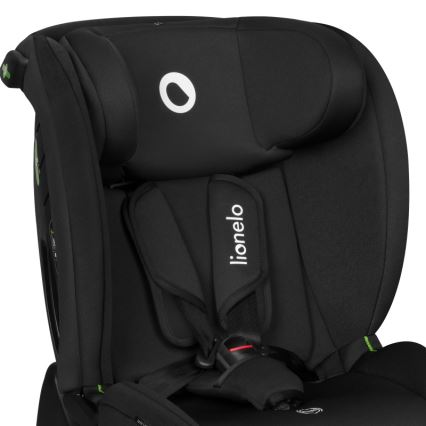Lionelo - Autokindersitz IZZY i-Size 40-150 cm Schwarz/Carbon