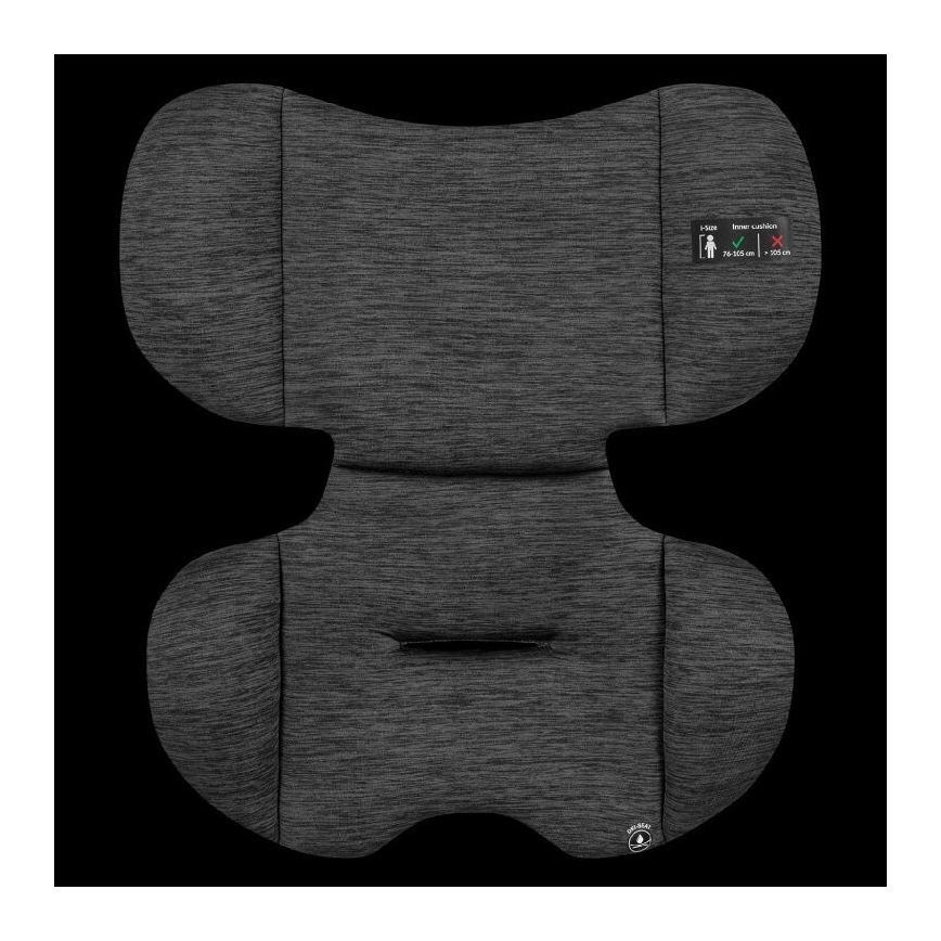 Lionelo - Autokindersitz LEVI ONE i-Size 76-150 cm schwarz/grau