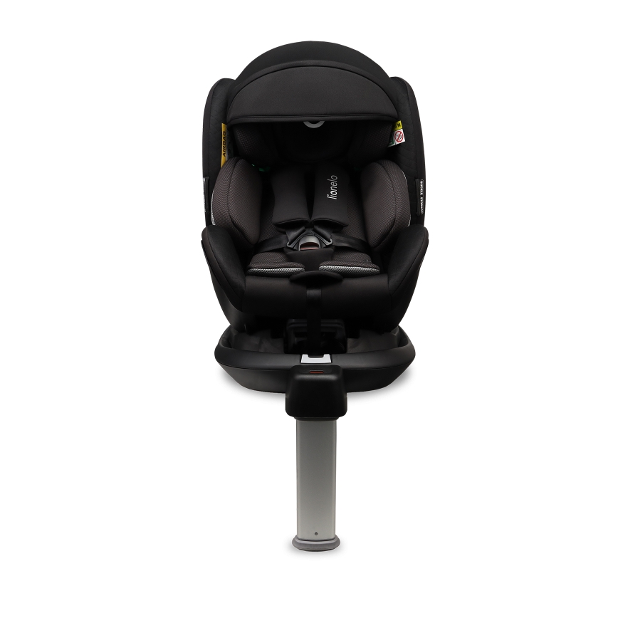 Lionelo - Kindersitz mit drehbarer Basis ANTOON PLUS i-Size 40-105 cm Onyx-Schwarz