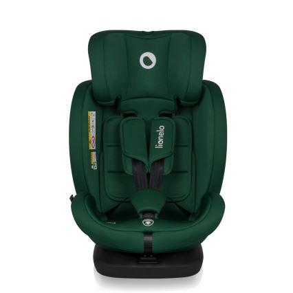 Lionelo - Autokindersitz mit drehbarer Basis BASTIAAN i-Size 40-150 cm Green Forest