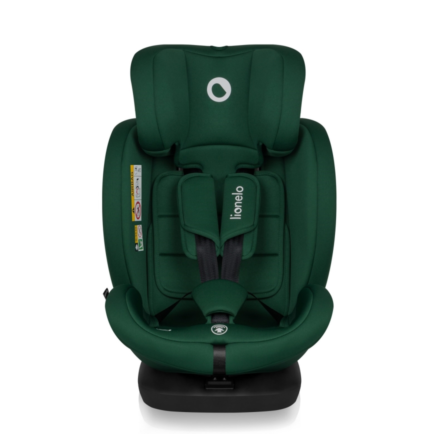 Lionelo - Autokindersitz mit drehbarer Basis BASTIAAN i-Size 40-150 cm Green Forest