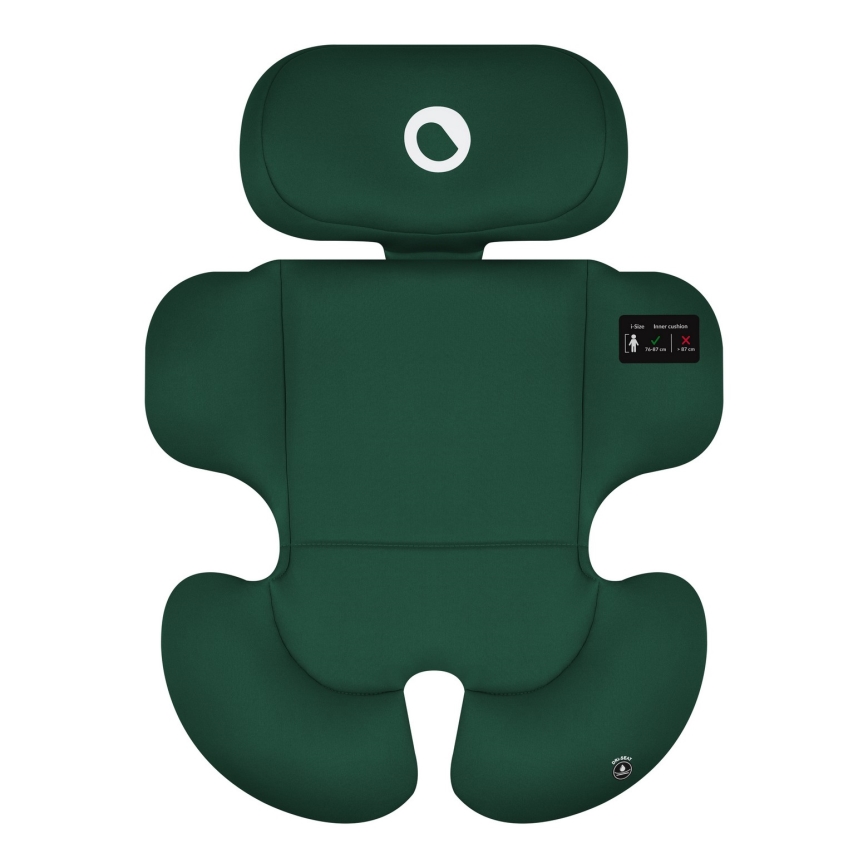 Lionelo - Autokindersitz mit drehbarer Basis BASTIAAN i-Size 40-150 cm Green Forest