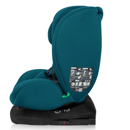 Lionelo - Autokindersitz mit drehbarer Basis BASTIAAN i-Size 40-150 cm Indigo-Blau