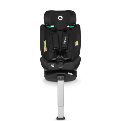 Lionelo - Autokindersitz mit drehbarer Basis BRAAM i-Size 40-150 cm Schwarz-Carbon