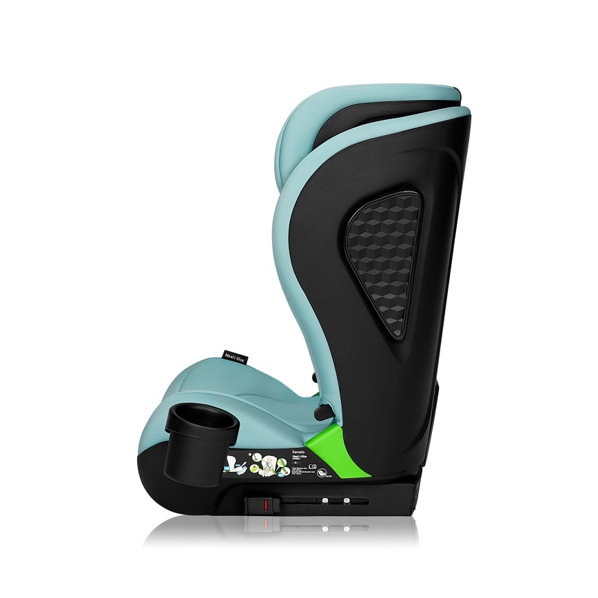 Lionelo - Autokindersitz NEAL i-Size 100-150 cm Grün-Türkis