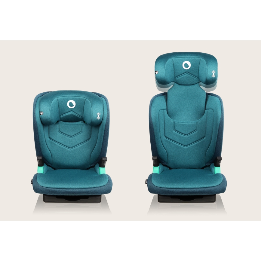 Lionelo - Autokindersitz NEAL i-Size 100-150 cm Grün-Türkis