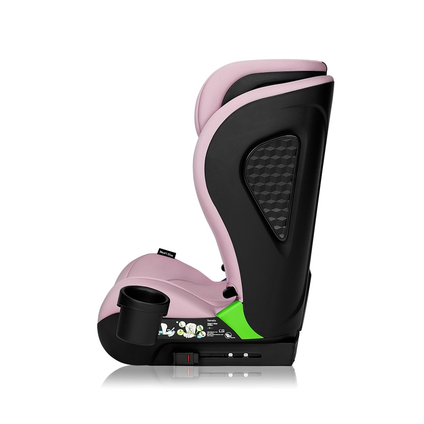 Lionelo - Autokindersitz NEAL i-Size 100-150 cm Pink‑Flieder