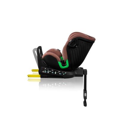 Lionelo - Autositz mit Drehbasis HARMONY i-Size 40-150 cm ziegelrot