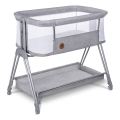 Lionelo - Babybett 2-in-1 LUNA grau