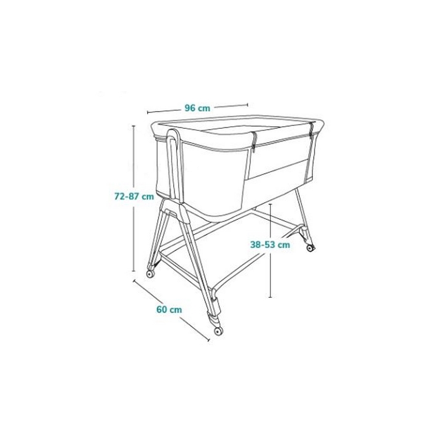 Lionelo - Babybett 2in1 LUNA beige