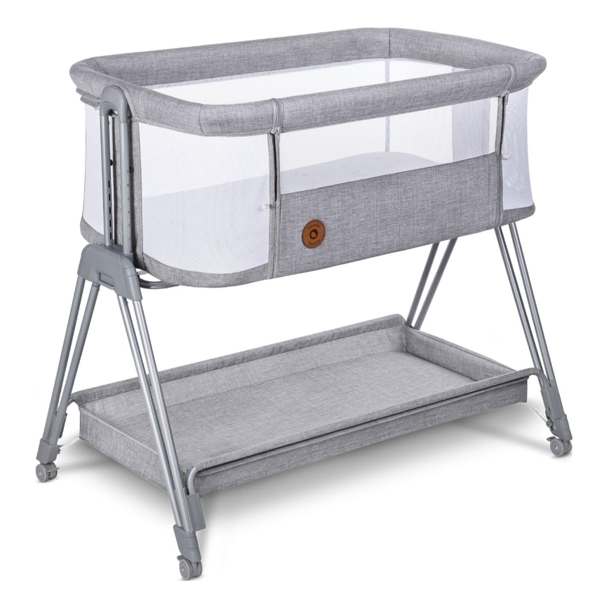 Lionelo - Babybett 2in1 LUNA grau