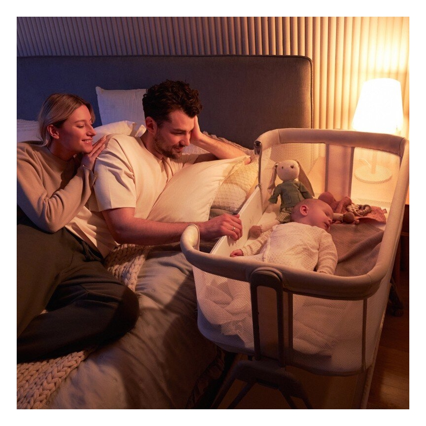 Lionelo - Babybett 2in1 LUNA grau