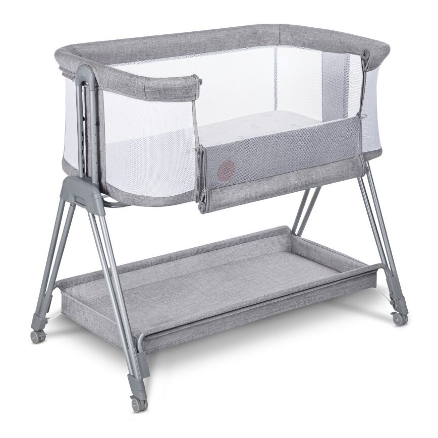 Lionelo - Babybett 2in1 LUNA grau