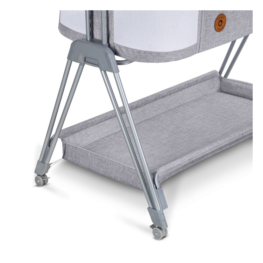 Lionelo - Babybett 2in1 LUNA grau