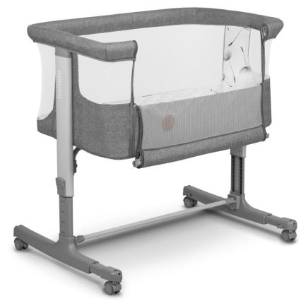Lionelo - Babybett 3-in-1 AURORA dunkelgrau