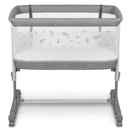 Lionelo - Babybett 3-in-1 AURORA dunkelgrau