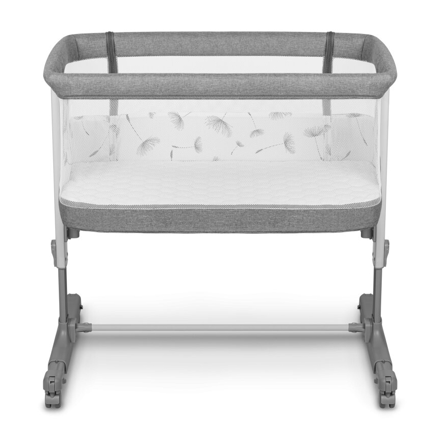 Lionelo - Babybett 3-in-1 AURORA dunkelgrau