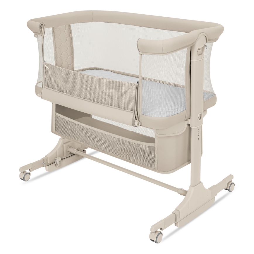 Lionelo - Babybett 3-in-1 JODIE Beige Creme