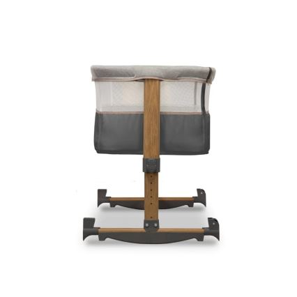 Lionelo - Babybett 3-in-1 LEONIE grau/schwarz